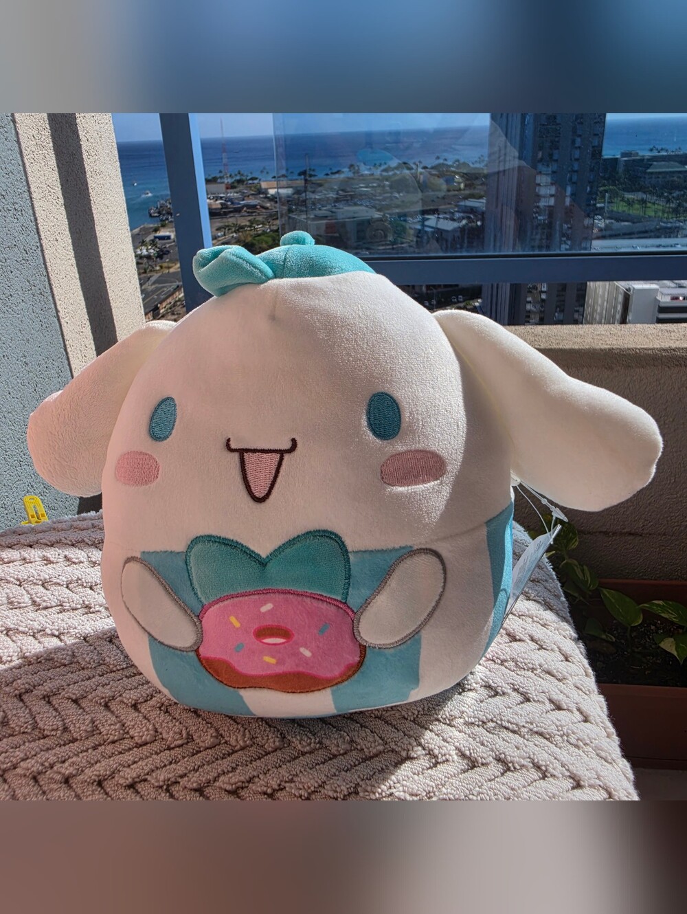 Squishmallows Cinnamoroll Donut Plush 8" NWT